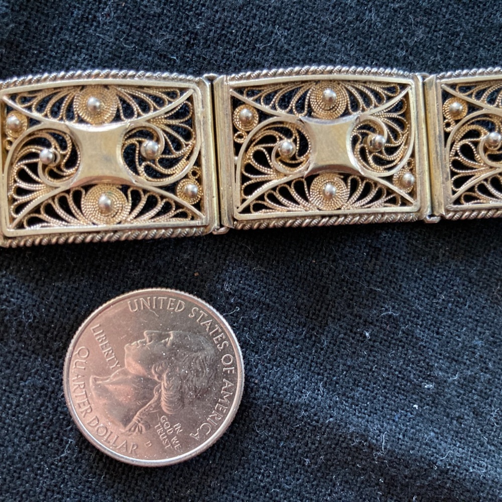 1920's Vintage Green Acres Style Halloween Sterling S… Gem